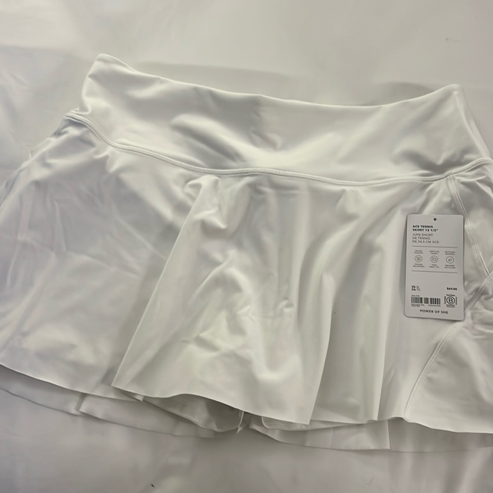 NWT Athleta XLarge Ace tennis skort 13 1/2”